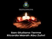 San Giuliano Terme ricorda Marah Abu Zuhri