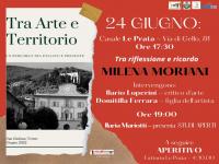 Tra arte & territorio: il 24 giugno dedicato a Milena Moriani
