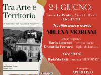 Tra arte & territorio: il 24 giugno dedicato a Milena Moriani