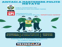 I cittadini aiutano a pulire Metato