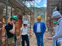 Sopralluogo al cantiere dell'Opera Pia: gli sviluppi