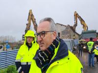 MDA: abbattuto il rudere sull'Aurelia