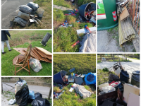 Pulizia bordi strade. Febbraio e marzo 2021