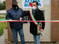 Inaugurato il fontanello di Acque SpA a Metato