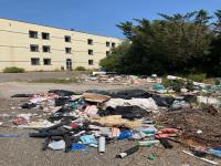 20 OTTOBRE 2021 / Abbandono di rifiuti all'ex hotel Granduca, imprenditore denunciato a piede libero