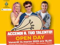 Accendi il tuo talento - Open Day venerdì 14/03