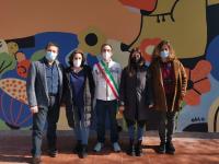 4 APRILE 2022 / Inaugurato un murale alla scuola primaria "Morroni" di Ghezzano