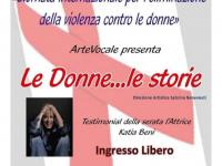 19 NOVEMBRE 2019 / "Le donne... le storie". Al Teatro Rossini di Pontasserchio la Giornata internazionale per l'eliminazione della violenza contro le donne