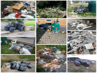 Pulizia bordi strade. Aprile, maggio, giugno 2021