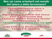 Inaugurazione dello Sportello Lavoro Cisl